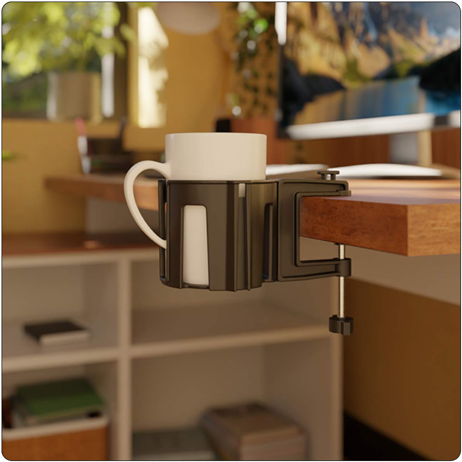Cup-Holster Desk & Table Cup Holder